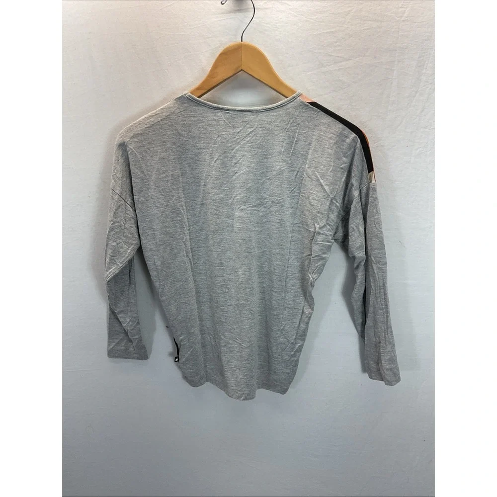 Lot of 2 Molo Tops Sz 11/12 Long Sleeve Jersey T Knit Sweater Art Striped Wool